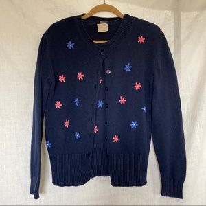 1980’s vintage Partners size Lg cardigan & vest